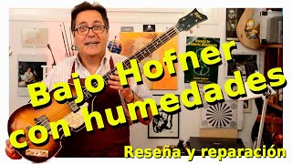 👀 Bajo Hofner Beatles (500/1 Serie Vintage 63) 🛠 Cambio de pastillas y reseña. lutheria