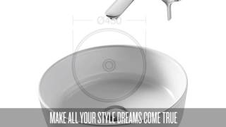 Bonamico 45cm Vessel Washbasin (BU831901KIT)