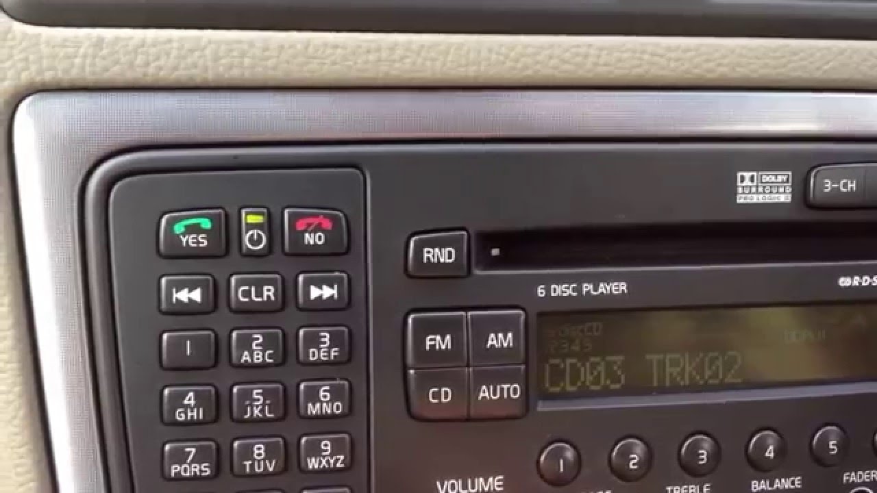 Volvo V70 T5 04/05 Pro Logic II Sound Test - YouTube