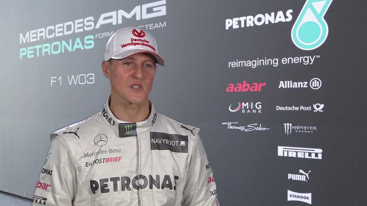 F1 W03 Launch - Michael Schumacher Interview - YouTube