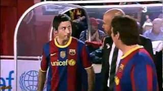 Crackovia - FC Barcelona Vs Valencia 2-1 (David Villa & Leo Messi & Guardiola)