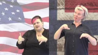 Barbie Girl in American and Norwegian Sign Language