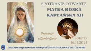 Spotkanie otwarte 16.11.2024 - Modlitwa o uwolnienie i uzdrowienie