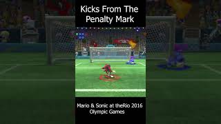Mario & Sonic at the Rio 2016 Olympic Games Kicks from The Penalty Mark