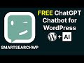 FREE chatGPT chatbot WordPress plugin - Easy & simple