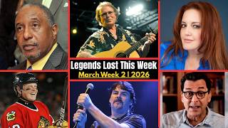 Who Died This 2nd Week? | Notable Deaths March 2026 | National News Obituaries