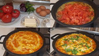 🔴ƏSİL YUMURTA POMİDOR necə bişməlidir?😋👩‍🍳