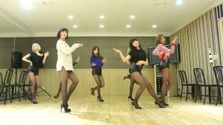 AOA - Miniskirt - mirrored dance practice video - Ace of Angels 에이오에이 짧은 치마