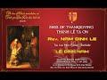 Thanksgiving Mass of Rev. Nam Dinh Le