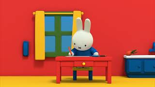 Miffy does her homework | Miffy | Cartoons for kids