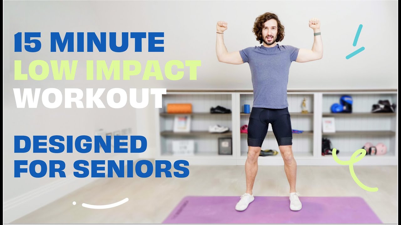 New 15 Minute Low Impact Workout For Seniors The Body Coach Tv