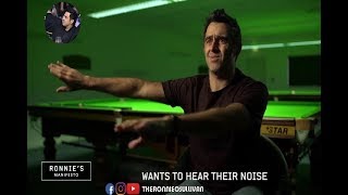 RONNIE O'SULLIVAN HAS A FEW WORDS FOR SNOOKER'S NUMPTIES - THE RONNIE O'SULLIVAN