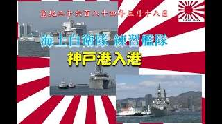 20240318_海上自衛隊 練習艦隊 神戸港入港