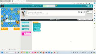 Debugging in Maze| Lesson 4| Level 4| Code.Org