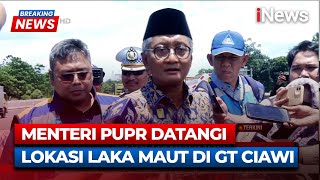 Breaking News Menteri PUPR Tinjau Langsung Lokasi Laka Maut GT Ciawi yang Tewaskan 8 Orang | 05/02