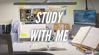 [ 2025.2.14.금 ] D-29 | Study with me | 스터디윗미 | 경시생 | 공시생 | 경찰 | 캠스터디 | 장작소리asmr