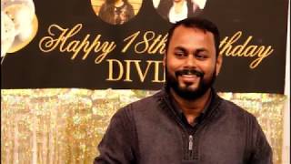 BINOY OOMMEN SONG -  DIVINA 18TH  BIRTHDAY 2018