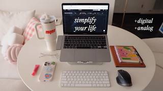 the ultimate (intentional) productivity system to simplify, better & organize your life