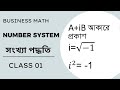 Number system /সংখ্যা পদ্ধতি/business mathematics chapter 1/A+iB আকারে প্রকাশ/Shaharia Math