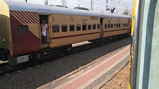 Kozhikode Thrissur passenger arriving at Shoranur Junction