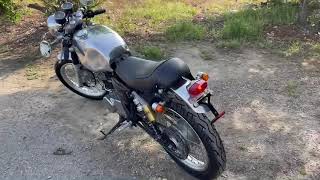 SR400 3型　アルミタンク　カフェレーサーカスタム