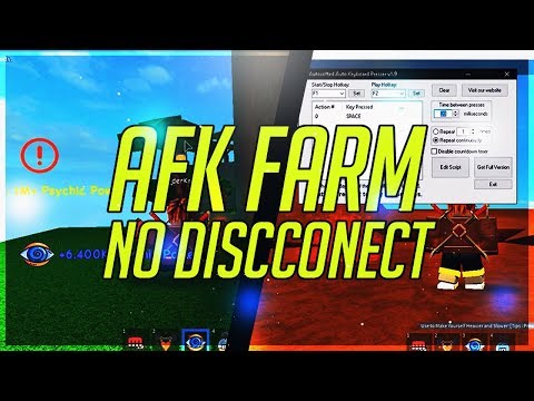How To Afk Farm Without Getting Disconnected Super Power - 