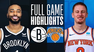 NETS at KNICKS | FULL GAME HIGHLIGHTS | March 23, 2024