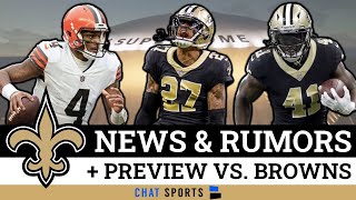 Trade Into 1st Round Of 2023 NFL Draft? Alontae Taylor + Preview vs. Browns | Saints News & Rumors