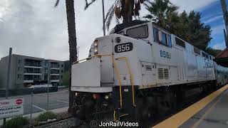 12/11/22 Pre: Metrolink F59PHR 856 with Smarty wrap leads M358 out of El Monte meeting M359 peek