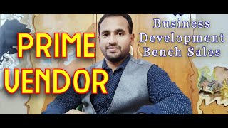 How To Find Prime Vendors OR Preferred Vendors Details | Bench Sales | Business Development | BDM