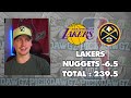 los angeles lakers vs denver nuggets 2 22 25 nba picks u0026 predictions nba betting tips