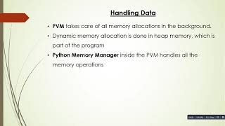 Learning Python - Part 7 (Memory Allocation)