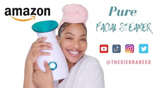 PURE DAILY CARE FACIAL STEAMER | I LOVE THIS THING !!