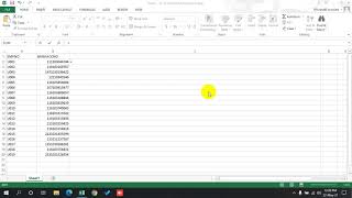 Create Bulk SQL Update Query in Excel
