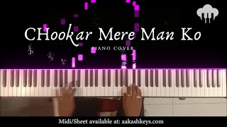 Chookar Mere Man Ko | Piano Cover | Kishore Kumar | Aakash Desai