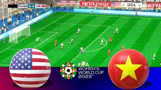 FIFA 23:  USWNT vs. VIETNAM (w) | Jan 10, 2025 | FIFA Women's World Cup 2023 | PS5 Gameplay