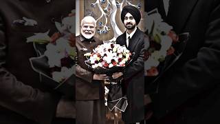 Diljit Dosanjh with pm narendra modi | punjabi a gaye Oye |  DIL-LUMINATI | #narendramodi