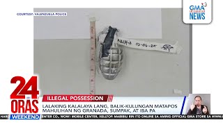 24 Oras Weekend Part 2 - Pananaksak sa kalsada; Isa pang biktima ng hospital scam; Ligawan...; atbp.