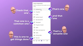 All Microsoft Loop components are collaborative notes