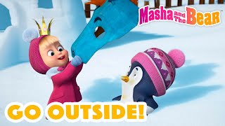 Masha and the Bear 2023 ⛄ Go outside! 🏂 Best episodes cartoon collection 🎬