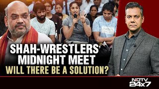 Wrestlers-Amit Shah's Midnight Meet: Will There Be A Solution? | Left, Right & Centre