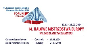 EMACI 2024/14. ME MASTERS | MEDAL AWARDS CEREMONY/CEREMONIE MEDALOWE | 21.03.2024