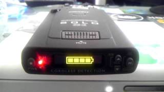 Escort Solo S3 Cordless Radar Detector Startup