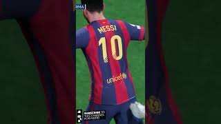 Lionel Messi Score a Stunning Late Goal vs Real Madrid for Barcelona in FIFA 23 (2015/2016)