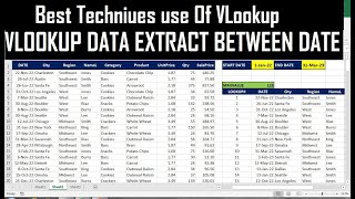 excel vlookup multiple criteria date range | excel vlookup date range and return value