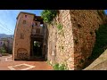 pastena lazio italy【walking tour】history in subtitles 4k