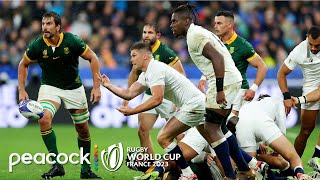 South Africa holds on to defeat England after 11-phase effort | 2023 Rugby World Cup | NBC Sports