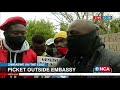 Picket outside Zimbabwean embassy