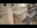 diy camper van conversion. full build timelapse