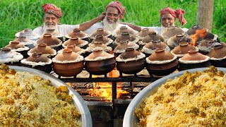 Motka Biriyani - HARI Chicken Biryani - Chicken Tehari Cooking in 32 Pottery Pot for Special people